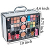 SHANY Carry All Trunk Makeup Gift Set Holiday Exclusive - SILVER - ITEM# SH-220 - Best seller in cosmetics MAKEUP SETS category